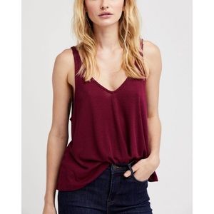 FREE PEOPLE Dani intimately Tank / Sangria XS